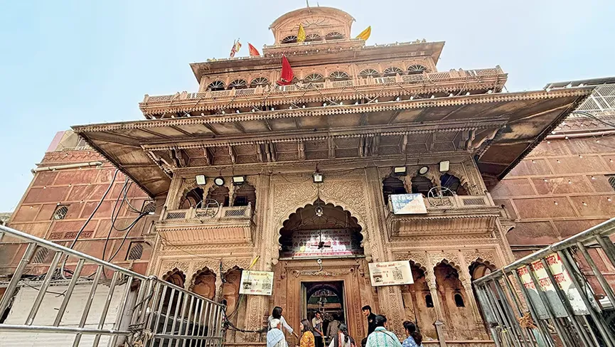 Banke Bihari Temple Vrindavan